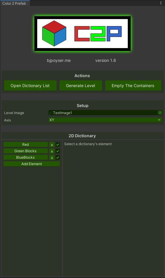 Color to prefab Screenshot 2